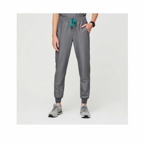 FIGS- Graphite, high-waisted Zamora joggers - size S / P
